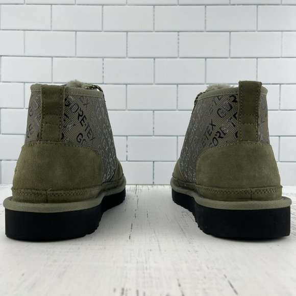 Mens UGG Boots Size 8 Chukka Neumel GTX Gore Tex Waterproof Wool Lining Suede - Picture 7 of 12